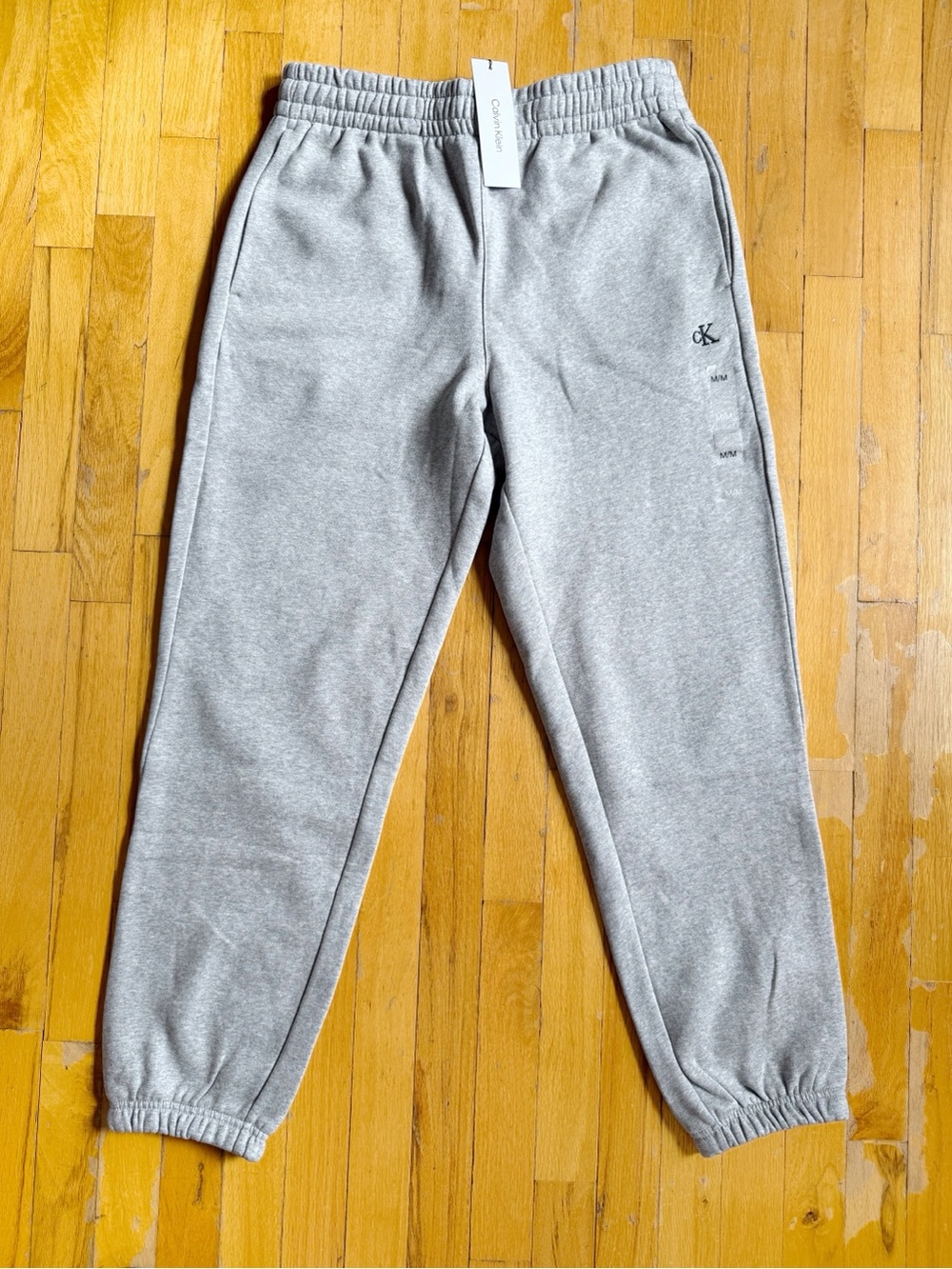 Calvin Klein Archive Logo Fleece Sweatpants Joggers Med NWT